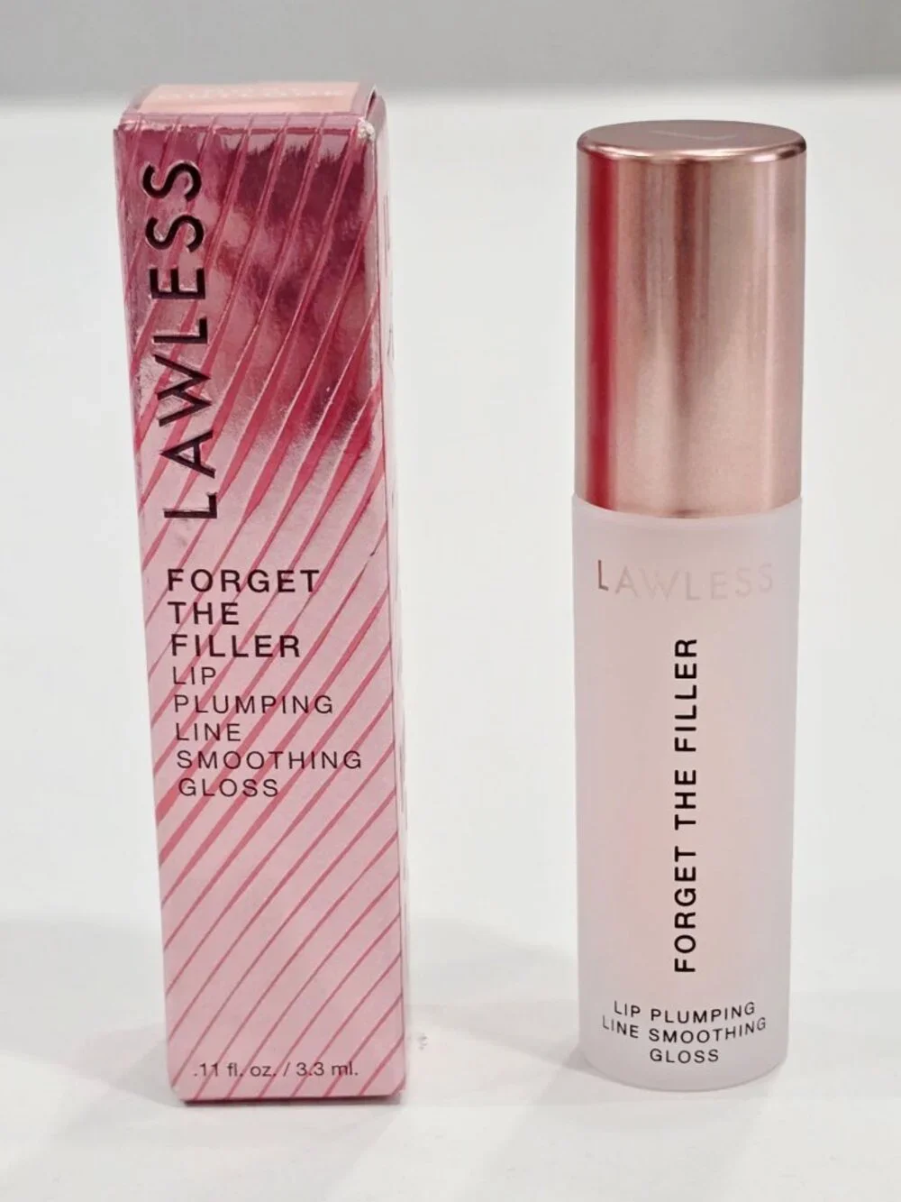 Lawless ✦ Forget The Filler Lip-Plumping Line-Smoothing ✦ Plumping Treatment NWT